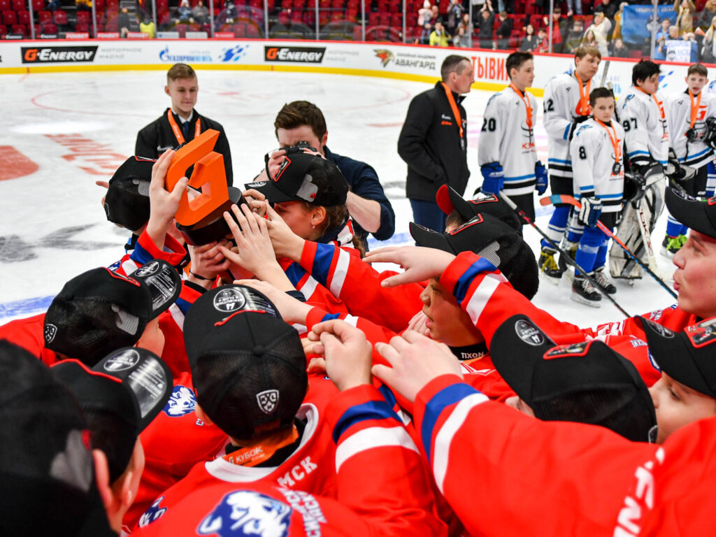 В Омске прошел суперфинал Кубка G-Drive по массовому детскому хоккею